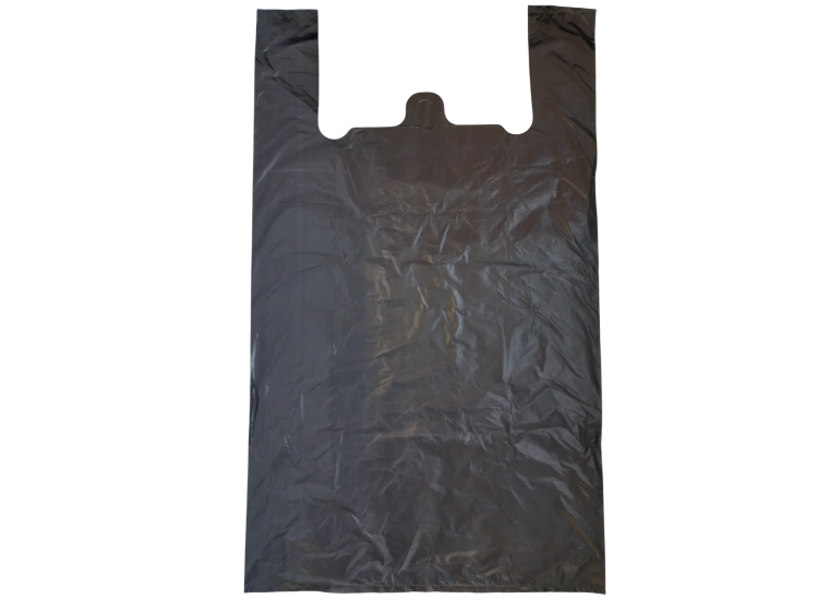 Мешки пэ ПНД 630*750*0,018 черная (125 шт/упак, 500 шт в связке) на 10-12 кг; пр-во Беларусь